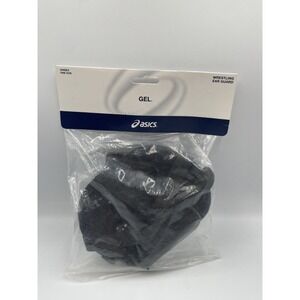 Asics Gel ZW900 Wrestling Headgear Unisex Black Adjustable Straps Ear Guard NWT